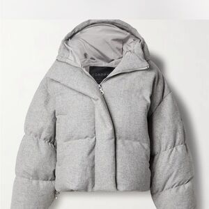 NWT Cordova Aomori hooded quilted down ski jacket